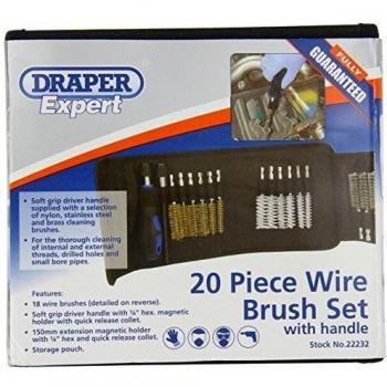 Draper Expert 22232 Alambre Cepillo Set