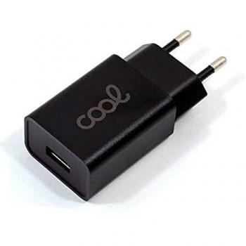 Cargador Red Universal Entrada 1 X USB Cool 1.5 Amperios Negro
