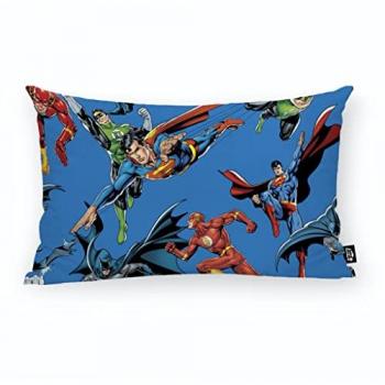 Funda de cojín 100% algodón Justice League Action Justice C Multicolor 30x50 cm