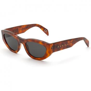 Marni Rainbow Mountains Blonde Havana RTA Unisex Round Sunglasses Size 52