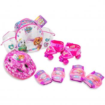 Paw Patrol Set con mochila, mini roller, casco y protecciones