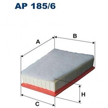 Filtron AP185/6 Compartimentos de Motor