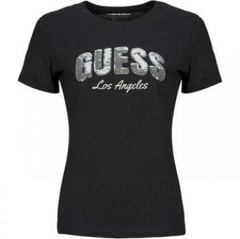 Guess Camiseta SEQUINS LOGO TEE para mujer