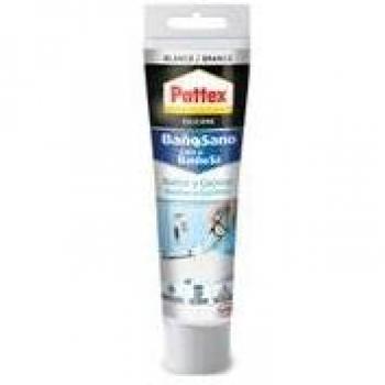 Pattex 1965876 Silicona, Blanco, 50 ml