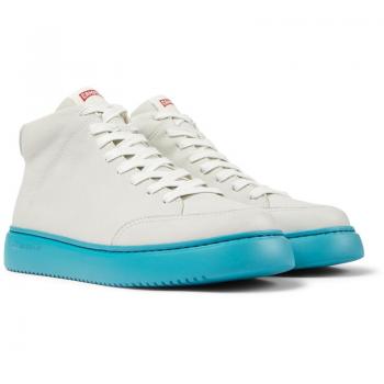 CAMPER Runner K21 Sneakers for Men - White, Smooth Leather, Size 39 (EU) / Size 6.5 (US)