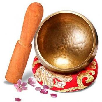 Cuenco Tibetano, NASUM Juego de Cuenco Tibetano a Mano para Budismo, Relajación, Sanación, Meditación, Regalo Espiritual
