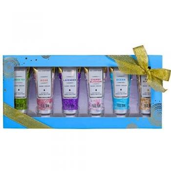 Crema de Manos Reparadora-Spa Luxetique Set de Regalo para Mujer de Manteca de Karité, Crema Protectora Con Rápida Absorción y Ultra Hidratación para Manos Secas,