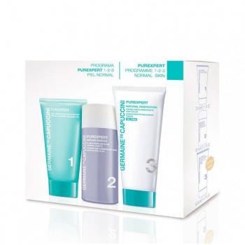 Programa Purexpert 1-2-3 Piel Normal Natural Perfection con color Germaine de Capuccini