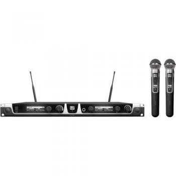 Sistema Inalámbrico LD Systems U518 HHD2 con 2 Micrófonos de Mano Dinámicos