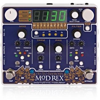 Electro Harmonix Mod Rex Polyrhythmic Modulator Pedal