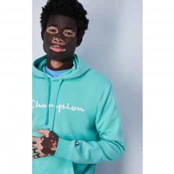 Sudadera Champion Hooded Sweatshirt para Hombre Azul (modelo 219827-Bs049)