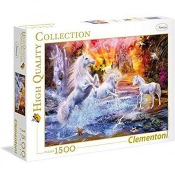 Clementoni 1500 Piece Puzzle - Wild Unicorns