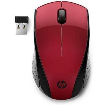 Ratón inalámbrico HP 220 Rojo