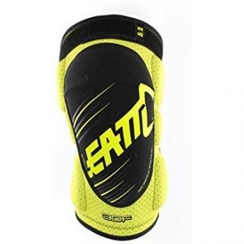 LEATT 3DF 5.0 Protector de la rodilla Motocicleta Nivel 1 - schwarz lima - schwarz lima, S/M