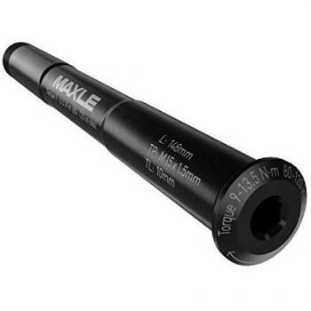 Sram Road Rockshox 00.4318.005.016 Maxle Lite Stealth Eje Pasante, Negro