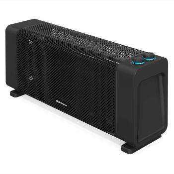 Orbegozo RMB 1000 Radiador de Mica, 2 Potencias, 500W-1000W, Rápida Convección, Color Negro