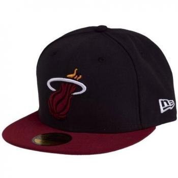 New Era NBA BASIC MIAMI HEAT 59FIFTY FITTED - Gorra para hombre, Black