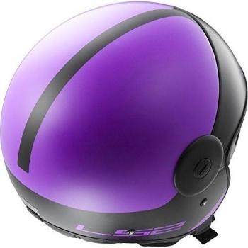 LS2 305974273XXL OF597 Casco, Talla XXL, Color Morado/Negro, 63