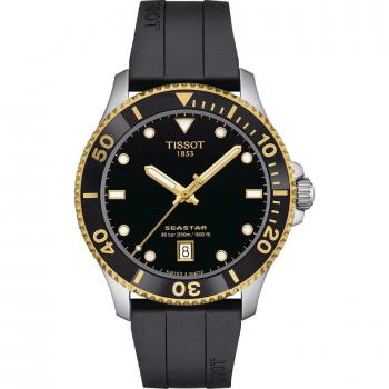 Tissot Seastar 1000 Men's Watch T120.410.27.051.00, 40mm, Black Rubber Strap