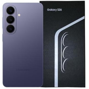 Smartphone Samsung Galaxy S26 5G 512GB Violeta Cobalto 12GB RAM 6.3 FHD+ Android 16