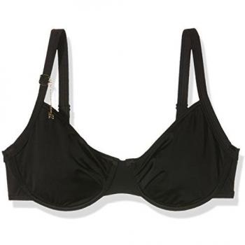 olympia Mix & Match Top Isla, Parte de Arriba de Bikini para Mujer, Negro