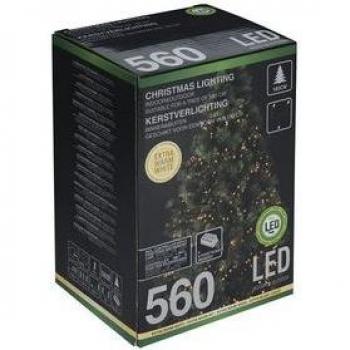 Set de 560 Luces LED de Decoración - Luces de Navidad 560 LED luz cálida para interior y exterior