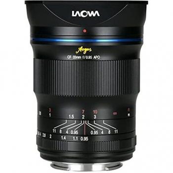 LAOWA Objectif 33mm f/0.95 Argus CF APO Compatible Avec Sony FE