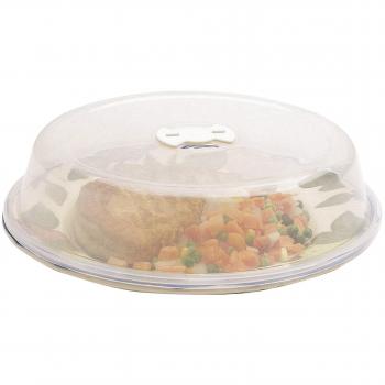 Kitchen Craft KCMPLATCOV - Tapa de plástico para microondas con orificio de ventilación