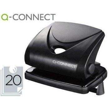 Taladrador kf02155 negro -abertura 2 mm -capacidad 20 hojas.