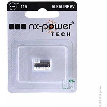 Pila Alcalina Blister 11A Nx-Power Tech 6V 38mAh - Sin Mercurio