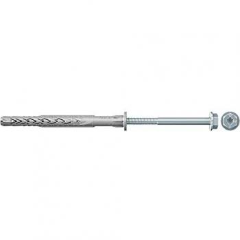 Taco Langshaft SXRL 14 x 160 FUS con tornillo hexagonal y arandela de acero galvanizado