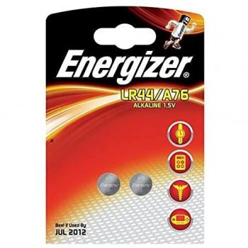 Energizer® Pila de botón alcalina LR44/A76, 1,5 V