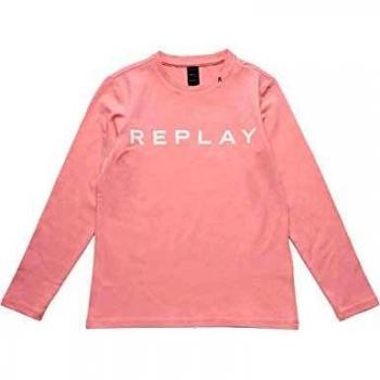 REPLAY Sg7091.010.20230 Camisa Manga Larga, Rosa