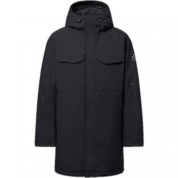 Ecoalf Rainer Adjustable Hooded Parka - Black, XL, Sustainable Recycled Polyester