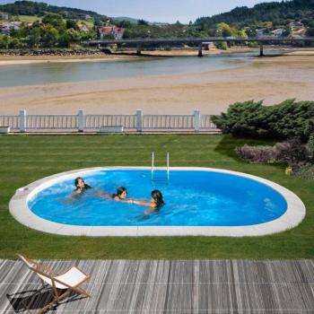 Piscina Enterrada Sumatra. 800 X 400 X 120 Cm Gre Kpeov8027
