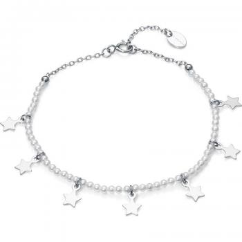 Pulsera Viceroy Trend con perlas sintéticas y estrellas