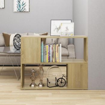 Mueble para TV de aglomerado color roble Sonoma 80x24x63 cm