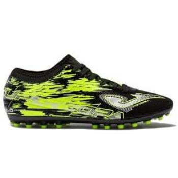 JOMA SUPER COPA TACO NEGRO/LIMA 2201 - Zapatillas de deporte para hombre, modelo Super Copa, color negro/lima, talla 44, con tacos para fútbol