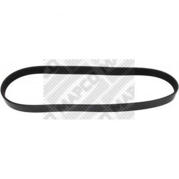 Correa trapecial poli V MAPCO 260906 - Correa V-ribbed de alta calidad, fabricada en goma resistente al desgaste, diseñada para un rendimiento óptimo en sistemas de transmisión de potencia, con dimensiones específicas que garantizan