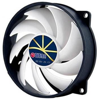 Ventilador Titan KUKRI 95x95x25mm con PWM y rodamientos de líquido 12V DC