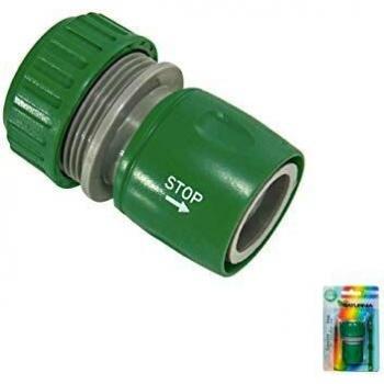 Conector Manguera Plástico 1/2 Con Stop Blister