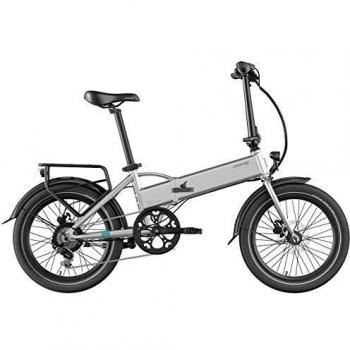 Bicicleta Eléctrica Plegable 20 Legend Monza 10.4Ah Gris Silver
