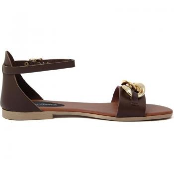 Sandalias de Mujer Fashion Attitude FAME2323107MCAT BROWN características: diseño elegante, material sintético, suela antideslizante, plantilla acolchada, cierre ajustable