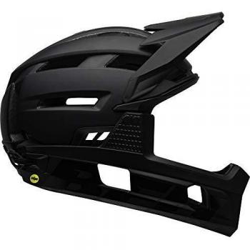 BELL Super Air R MIPS Casco para Bicicleta de montaña, Hombre, Mate/Rojo Brillante/Gris, S | 52-56cm