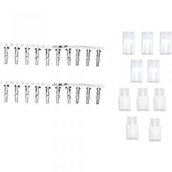 YUNIQUE ESPANA 5 Pares RC Modelo Toy Tamiya Plug, Male Female Plug Tamiya Plug Cargador Connector para RC Aircraft Planes Drone Coches