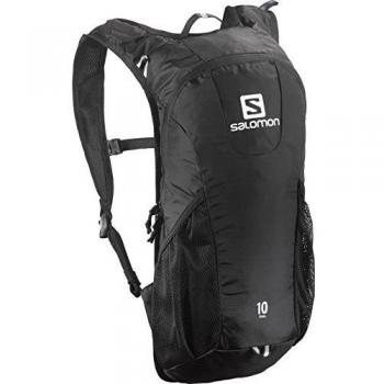 SALOMON Trail Mochila Trail Running, 46 cm, 10 Litros, Negro