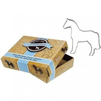 Blue Bug Gifts – Molde para galletas, 4 animales diferentes, caballo