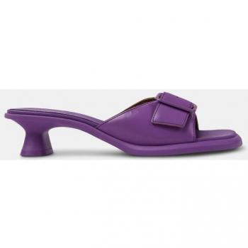 Sandalias de tacón de mujer de piel lisas