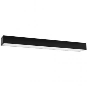 Aplique de techo pinne led 65 negro 22w