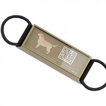DISONTAG Placas para Perros,Placa para Perros Personalizadas,Placas para Mascotas,Placa De Identificacion Perros,18 Patrones Realistas, Pantalla De Información única | Modificable